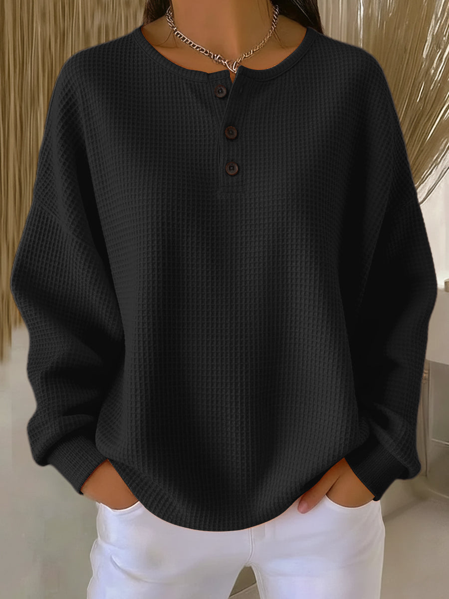 Helle™ | Pull en maille gaufrée confortable
