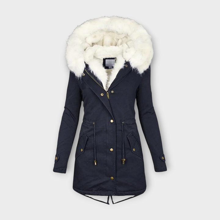 Ivara - Veste d'Hiver Imperméable avec Doublure en Fourrure Synthétique