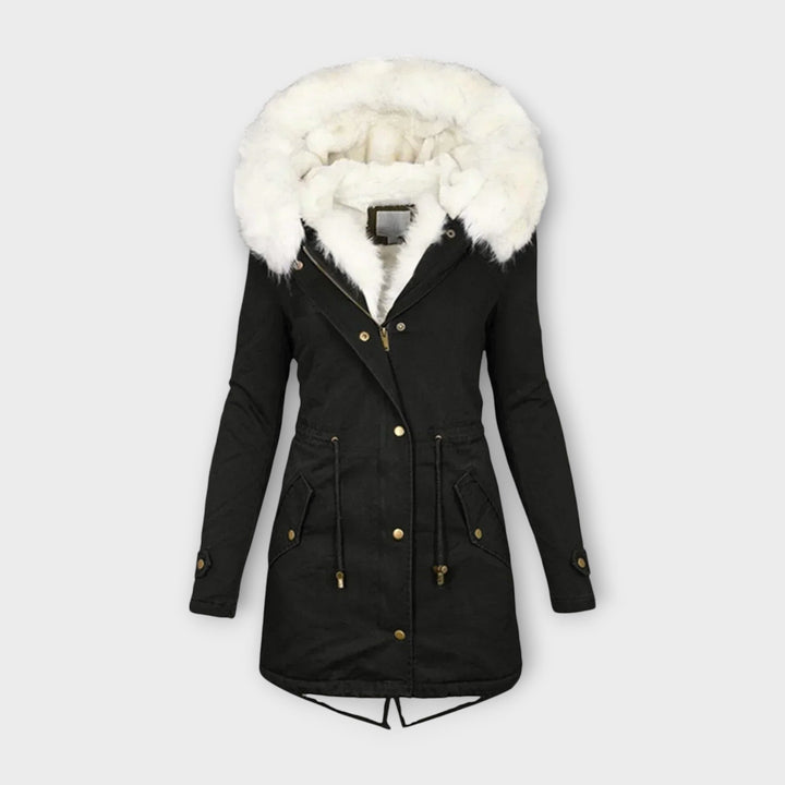 Ivara - Veste d'Hiver Imperméable avec Doublure en Fourrure Synthétique