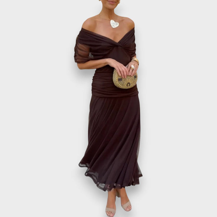 Malia | Robe Élégante avec Décolleté en V