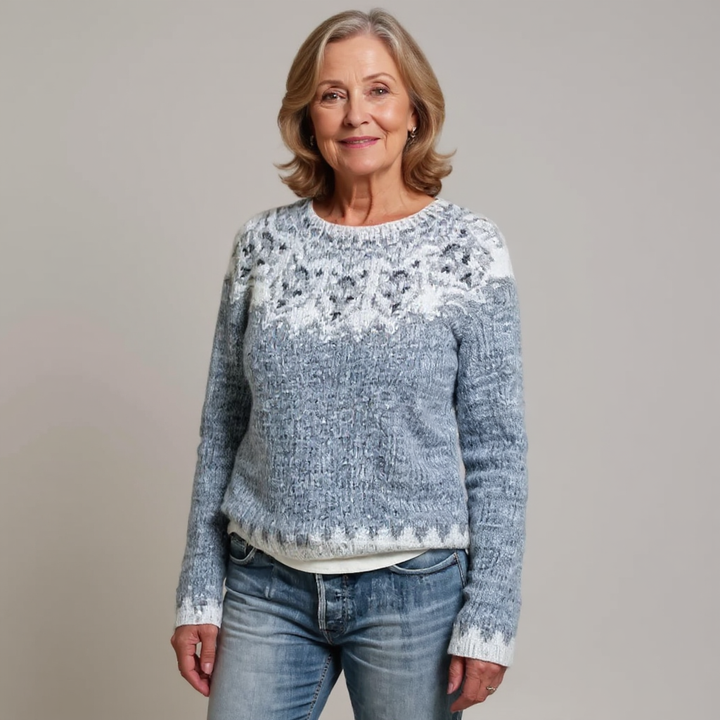 Jamie | Pull en tricot islandais vintage