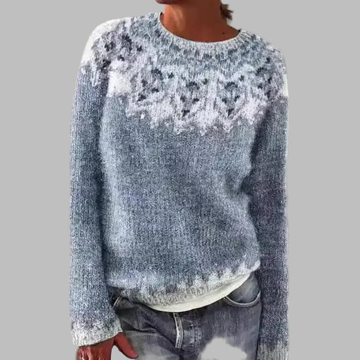 Jamie | Pull en tricot islandais vintage