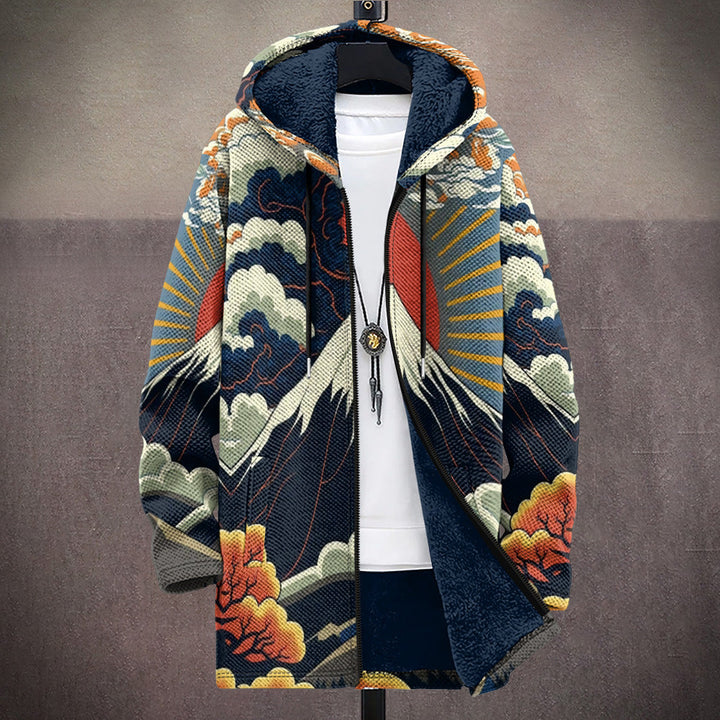 Zuzanna - Cardigan de Luxe Inspiré par l'Art