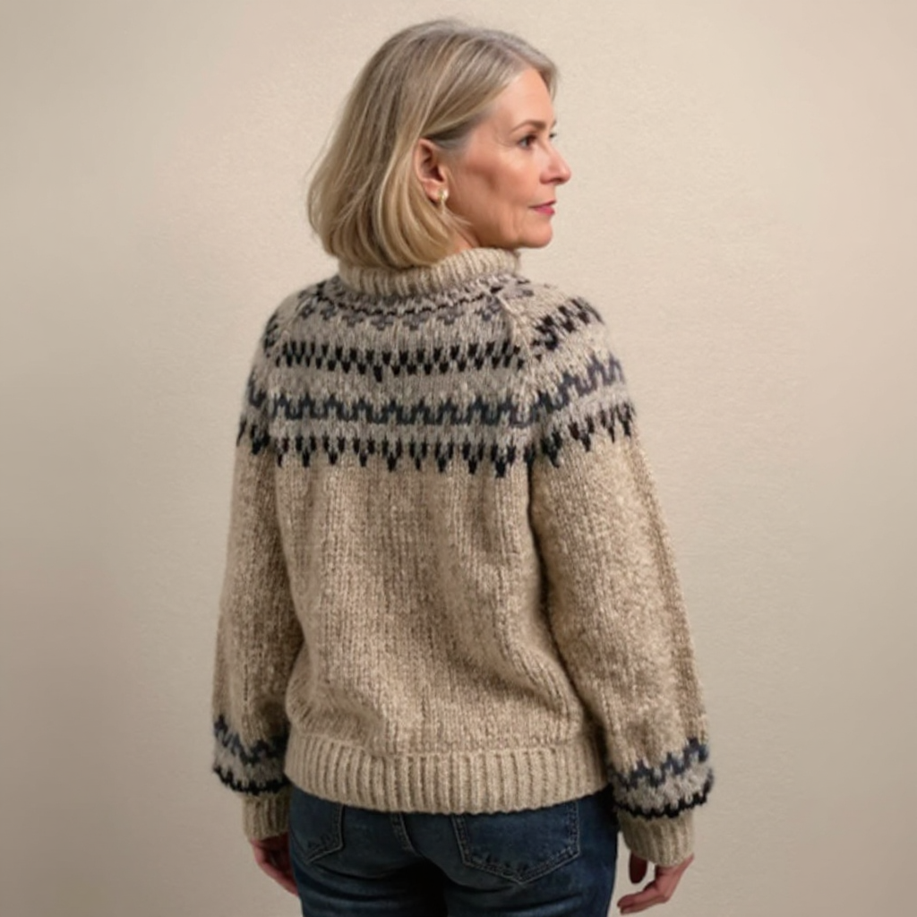 Karen | Pull en Laine Islandais Vintage