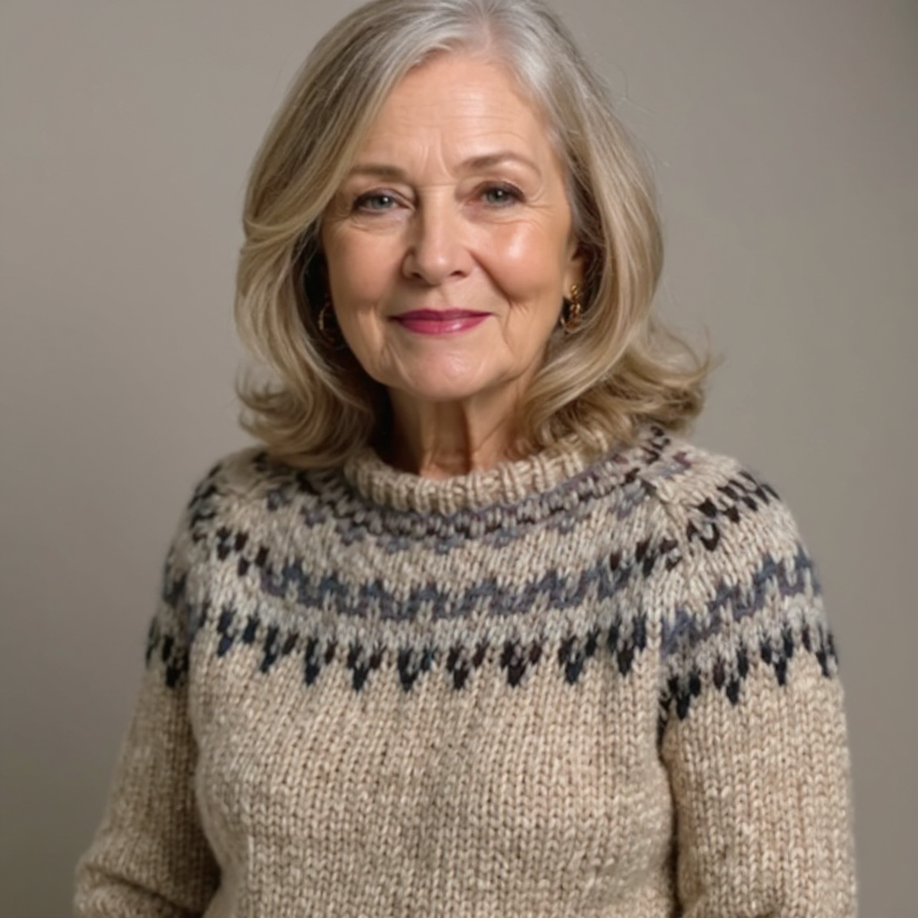 Karen | Pull en Laine Islandais Vintage