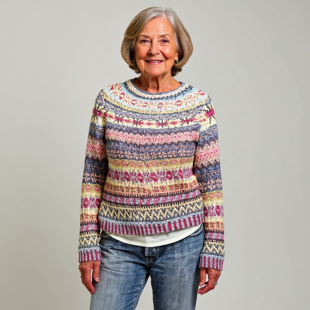 Keira | Pull en laine islandais vintage