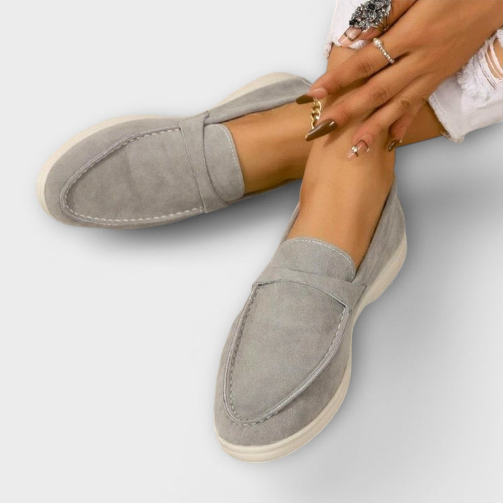 Mocassins en Daim Élégants pour Femmes