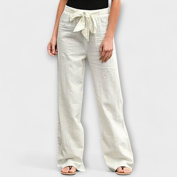 Loreen – Pantalon en Lin Léger