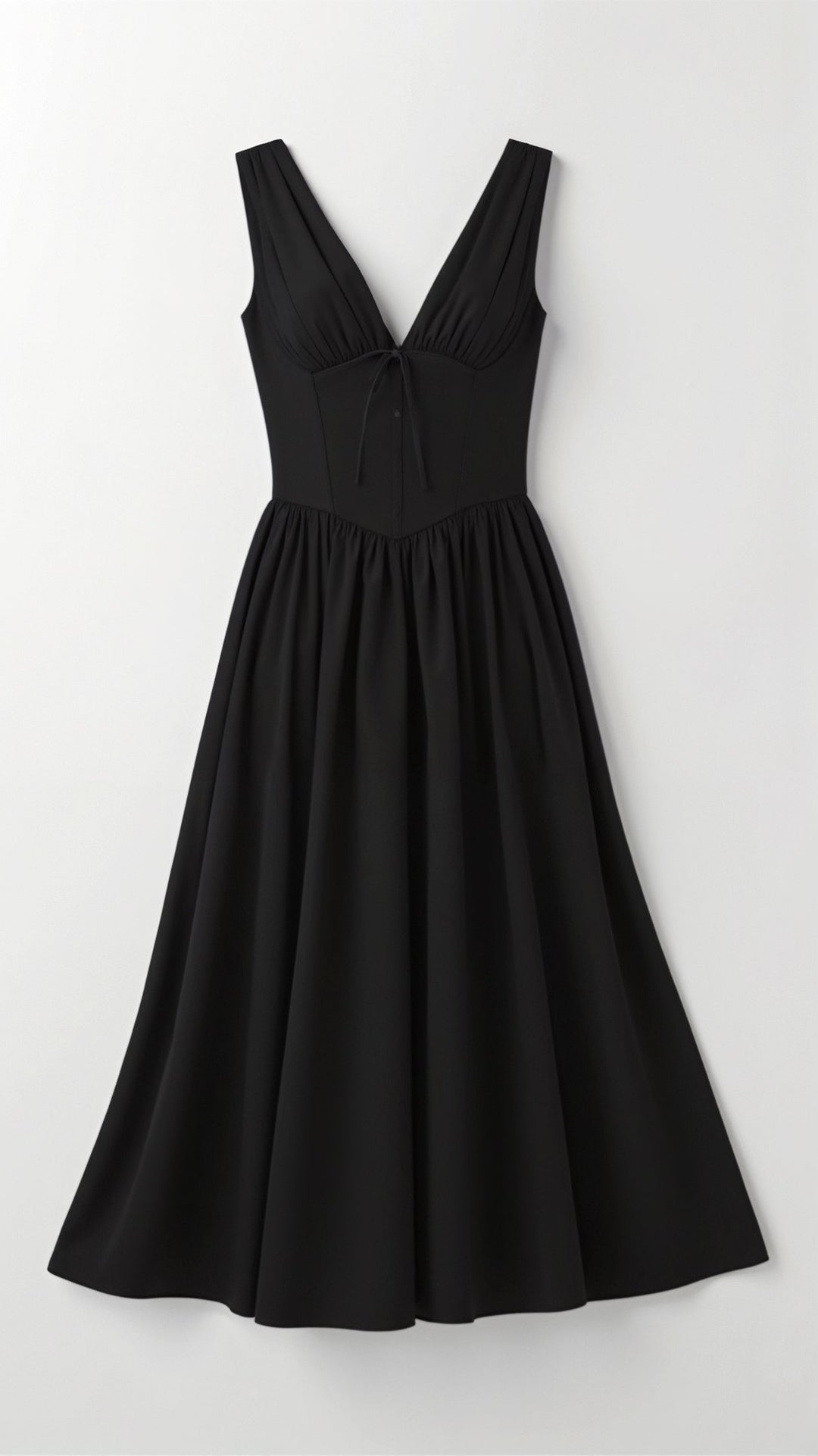 Robe Midi Plongeante Élégante Emma