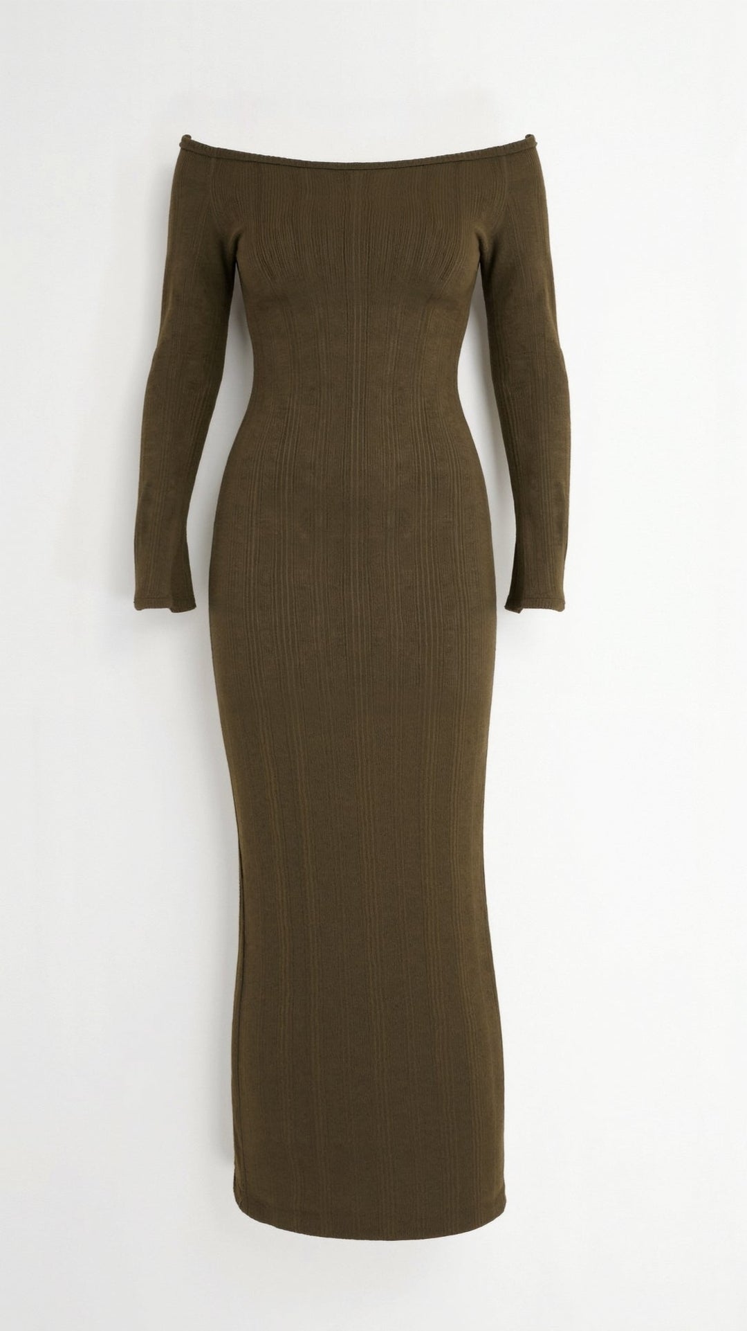 Robe Maxi Élégante Alice Off-Shoulder