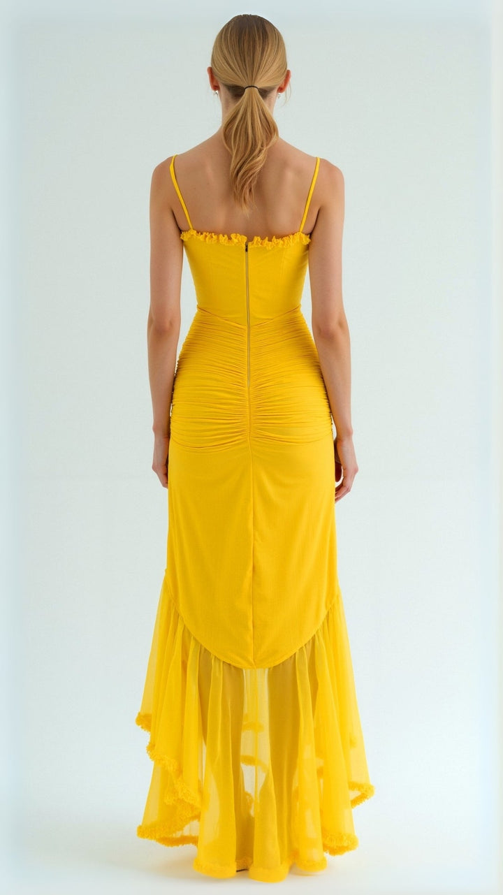 Robe Maxi Sweetheart Édith Élégante