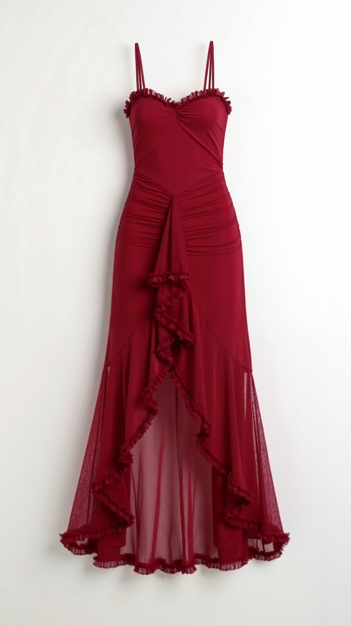 Robe Maxi Sweetheart Édith Élégante