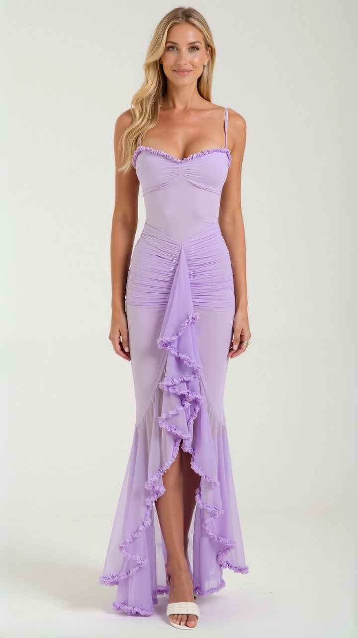 Robe Maxi Sweetheart Édith Élégante