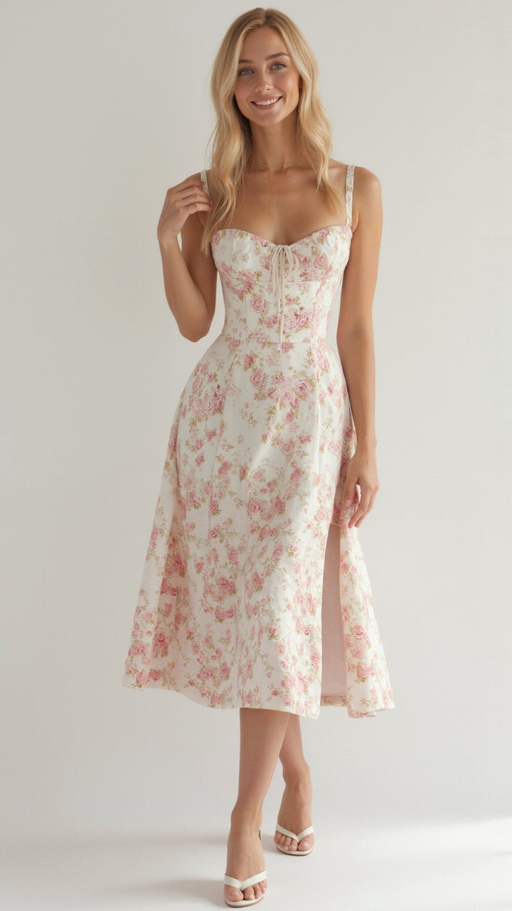Robe Midi Florale Alice
