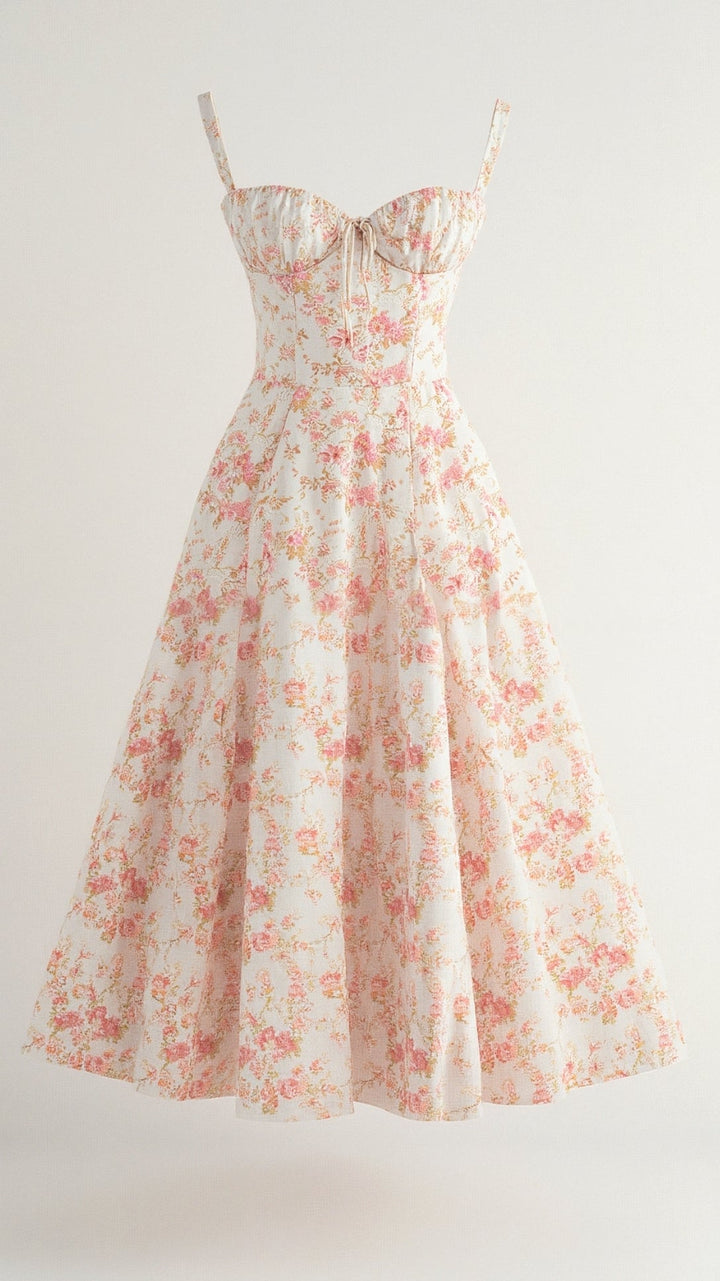 Robe Midi Florale Alice
