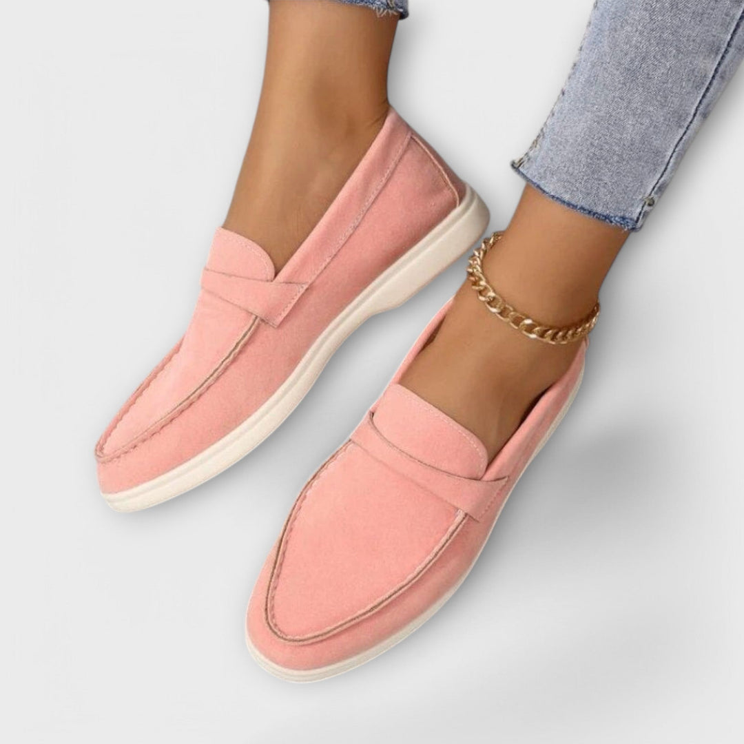 Mocassins en Suède Élégants pour Femmes