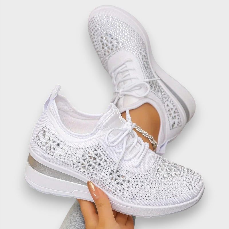 Giselle | Baskets Orthopédiques avec Strass Étincelants