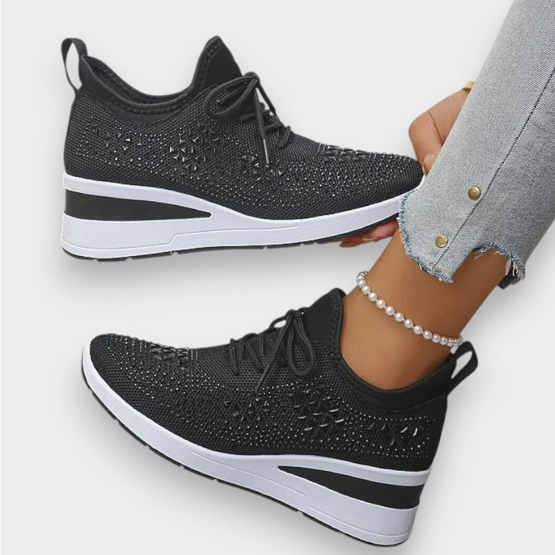 Giselle | Baskets Orthopédiques avec Strass Étincelants