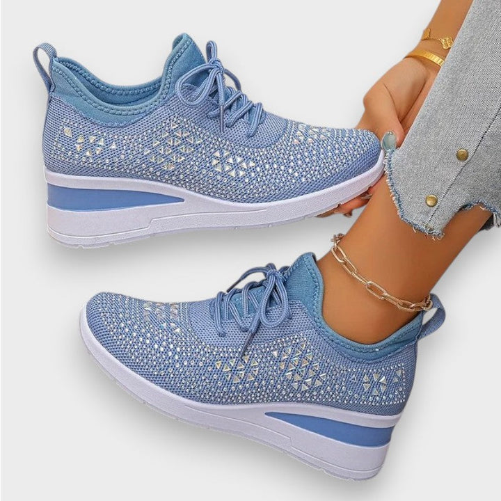 Giselle | Baskets Orthopédiques avec Strass Étincelants