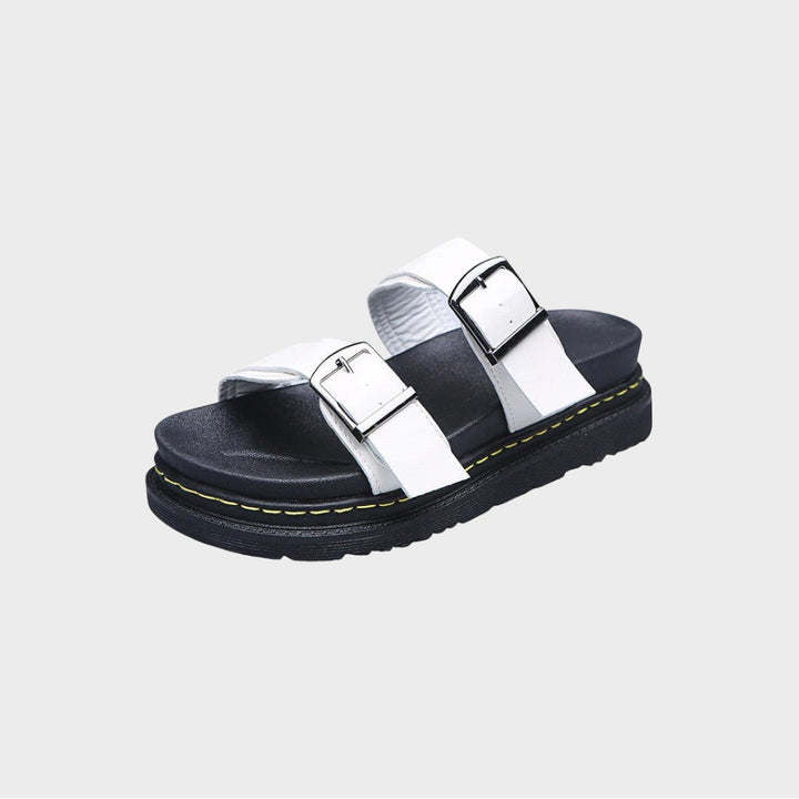 Paige | Sandales à plateforme confortables pour l'été avec fermeture à boucle