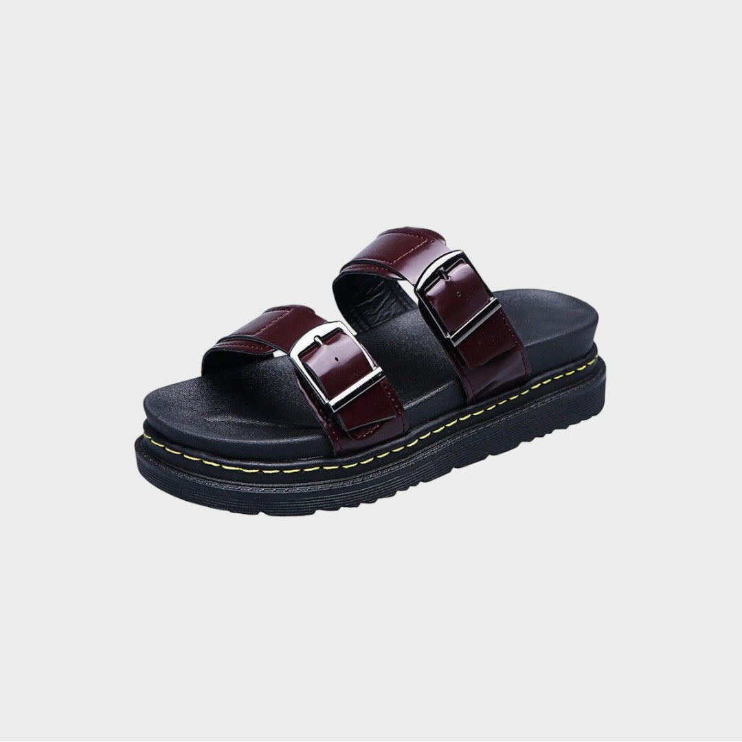 Paige | Sandales à plateforme confortables pour l'été avec fermeture à boucle