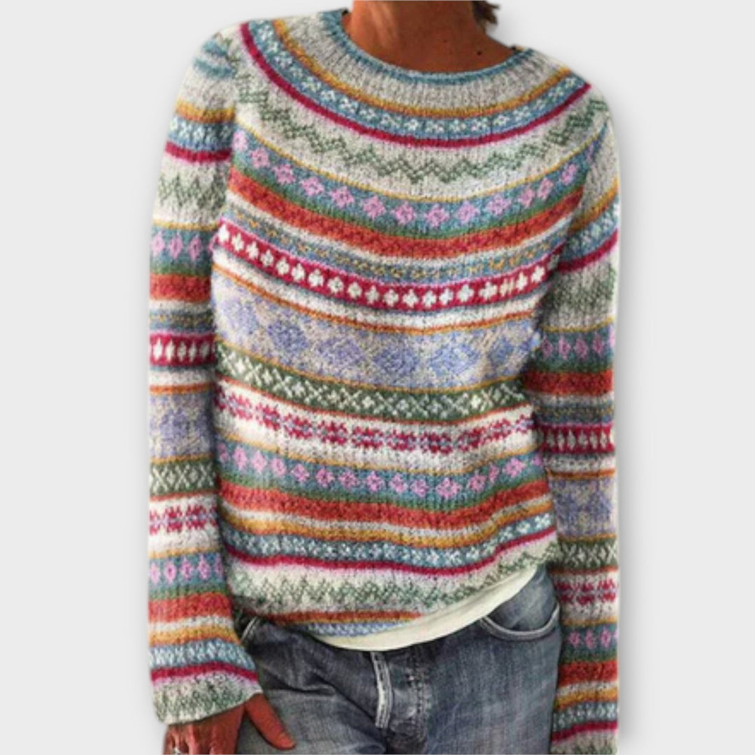 Alessia | Pull en Tricot Vintage
