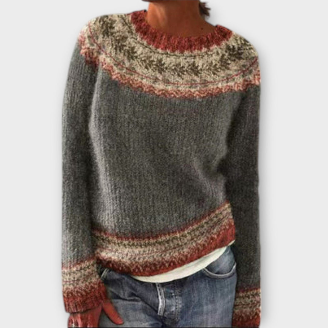 Alessia | Pull en Tricot Vintage
