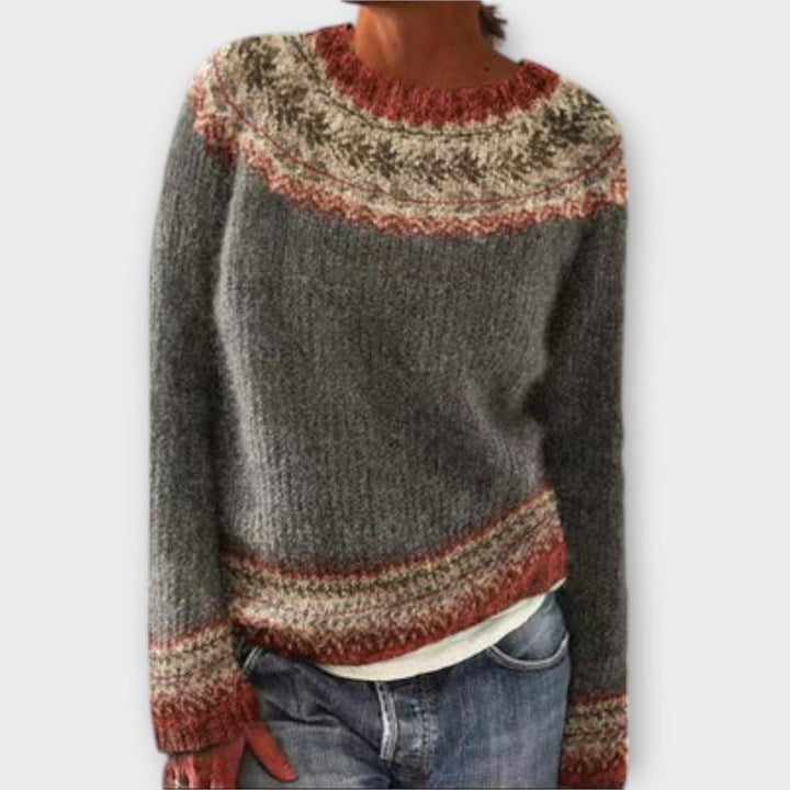 Alessia | Pull en Tricot Vintage