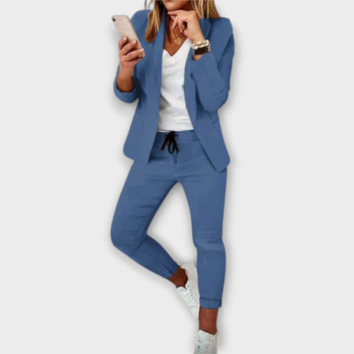 Sophia – Ensemble Blazer Élégant et Confortable