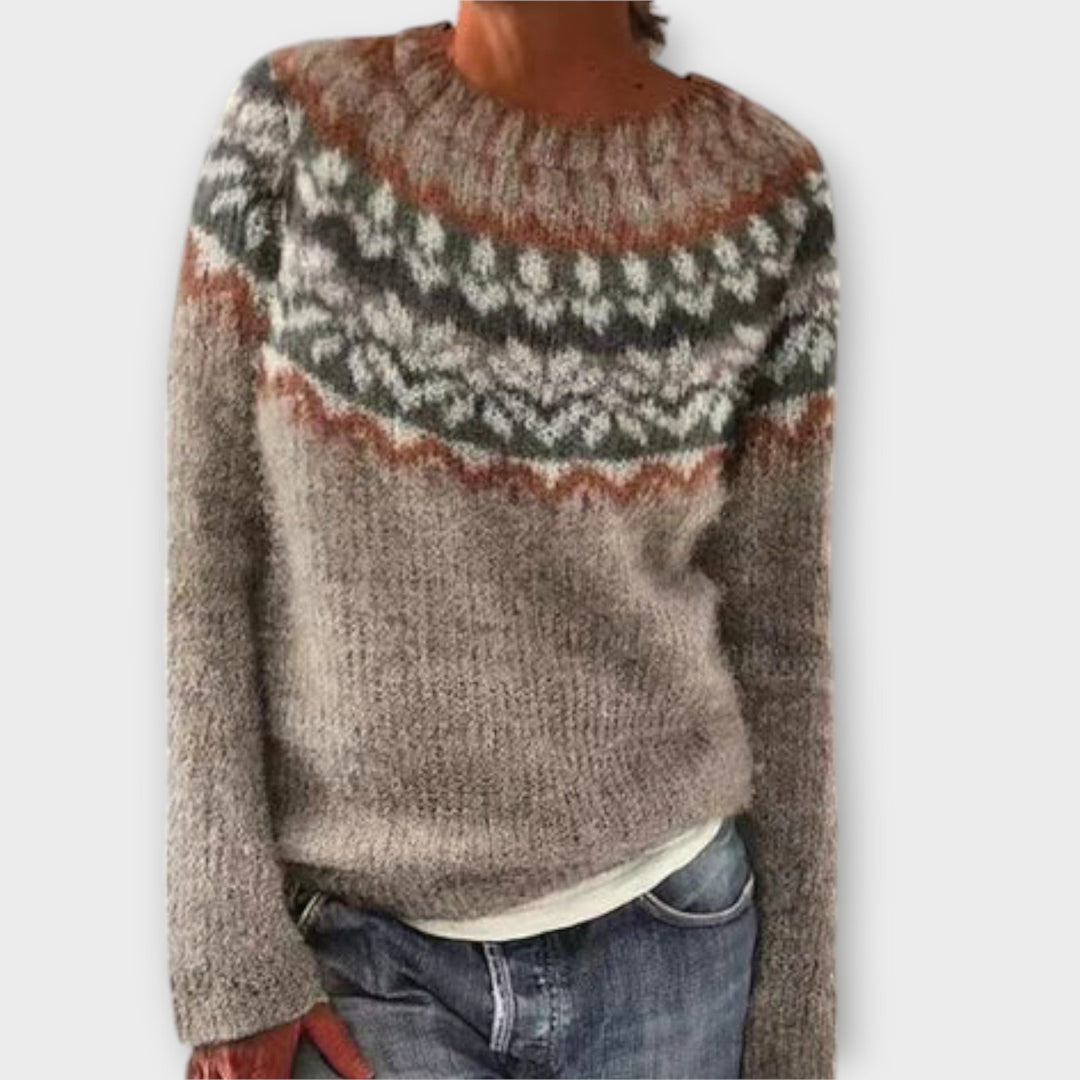 Alessia | Pull en Tricot Vintage