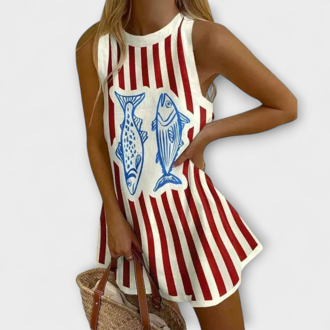 Delara – Mini ensemble à motif de poisson