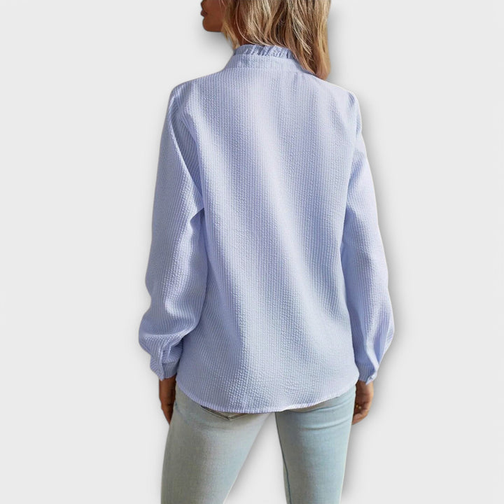 Lily - Blouse Élégante à Manches Longues