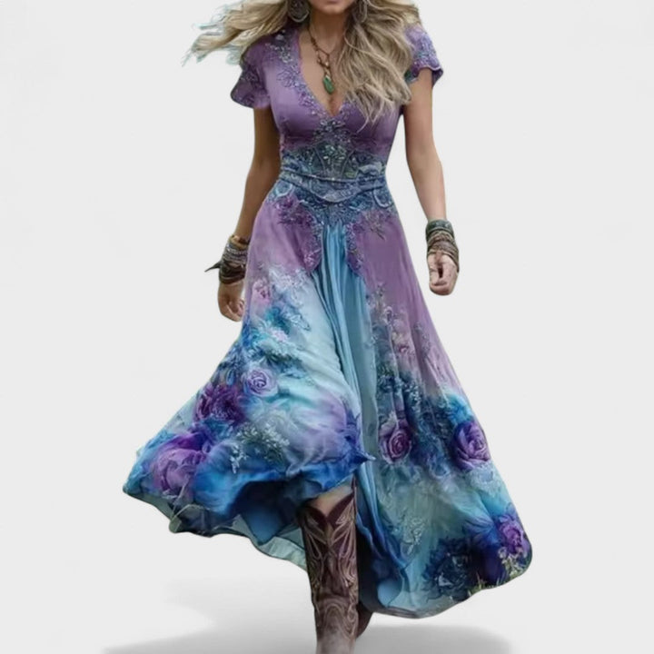 Elina | Robe Florale Stylée