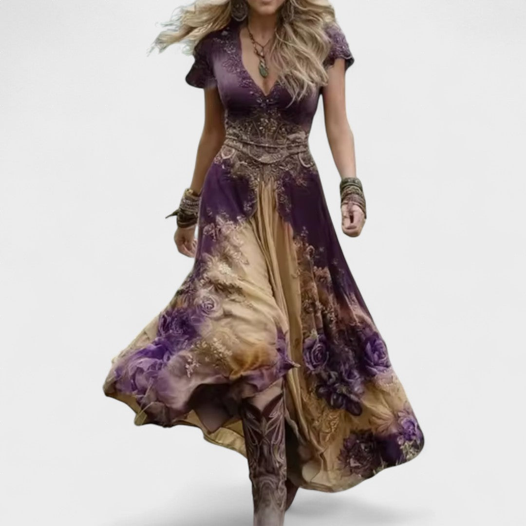 Elina | Robe Florale Stylée