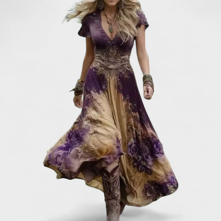 Elina | Robe Florale Stylée