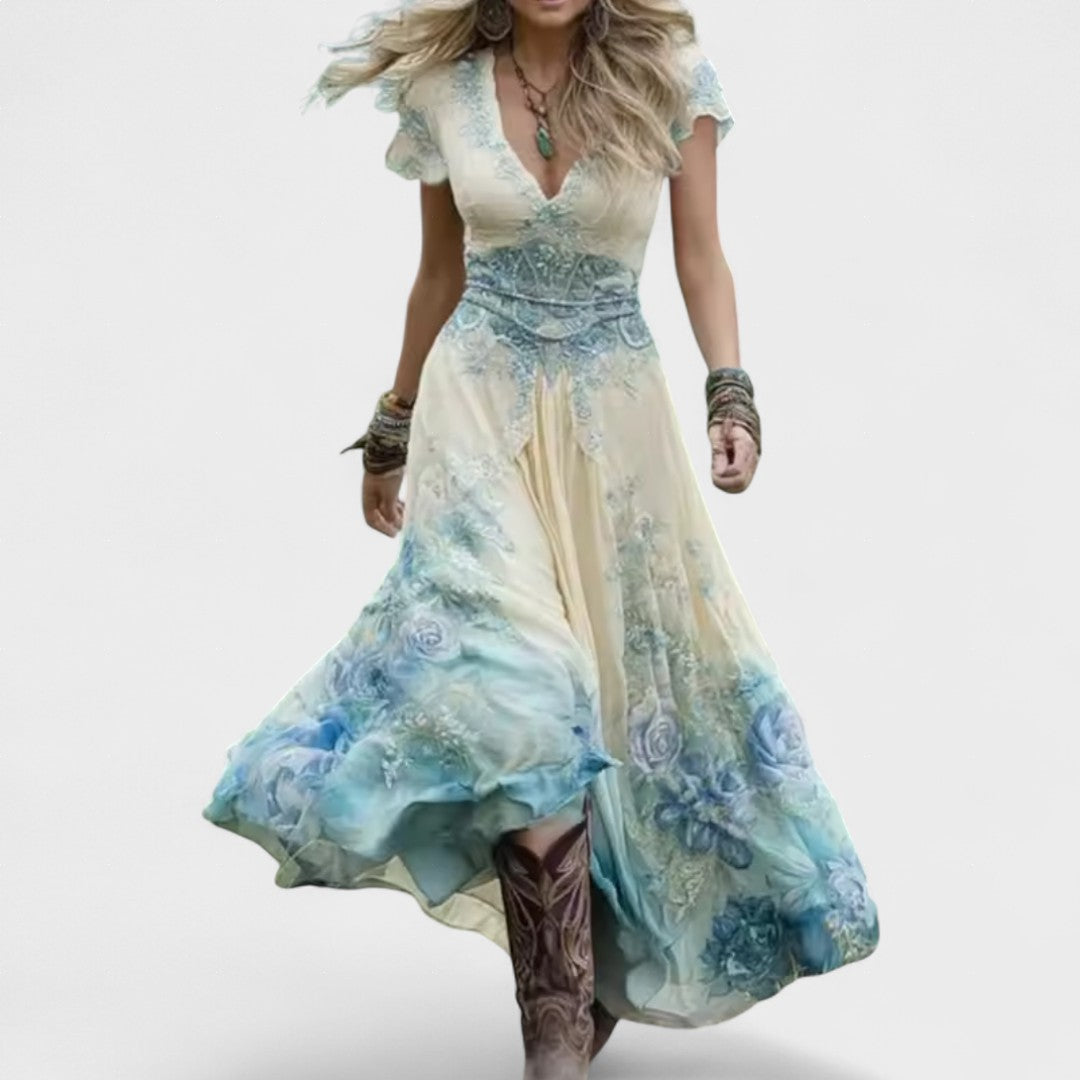 Elina | Robe Florale Stylée