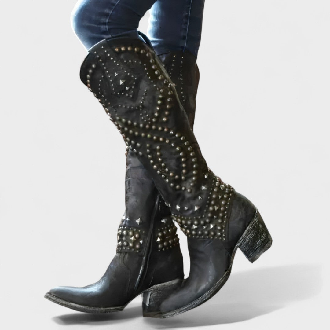 Mia | Bottes Western Hautes