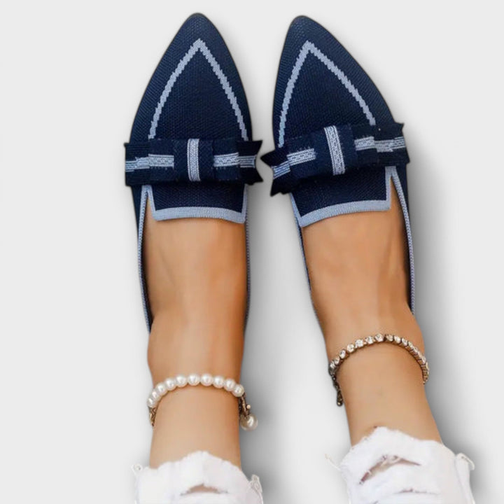 Chaussures Flachi pour femmes avec design en nœud