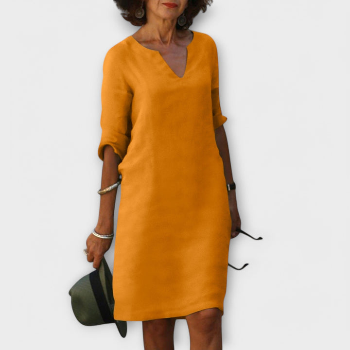 Sandra - Robe V en V élégante et confortable