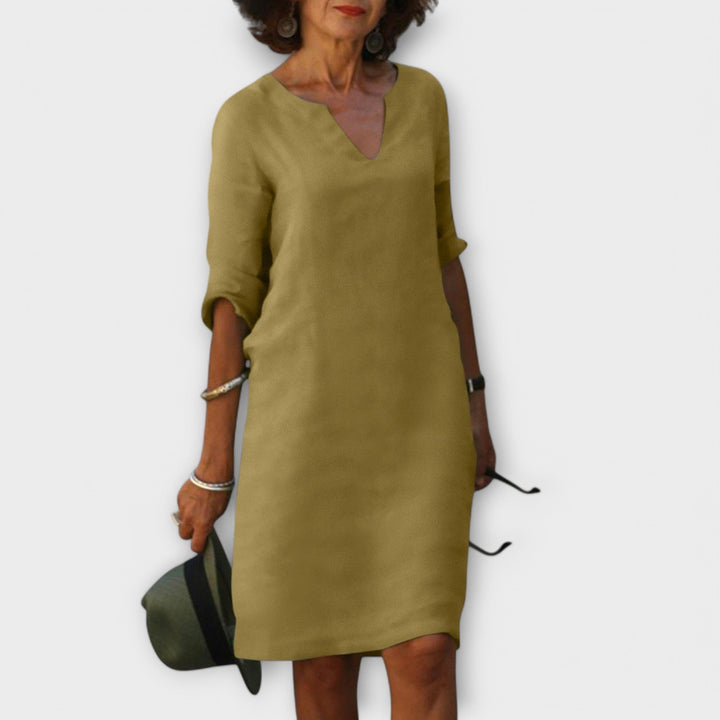 Sandra - Robe V en V élégante et confortable