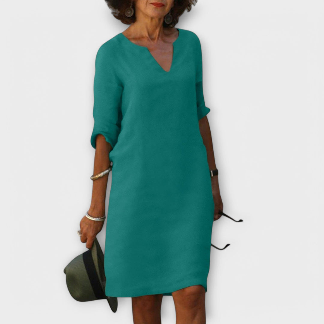 Sandra - Robe V en V élégante et confortable