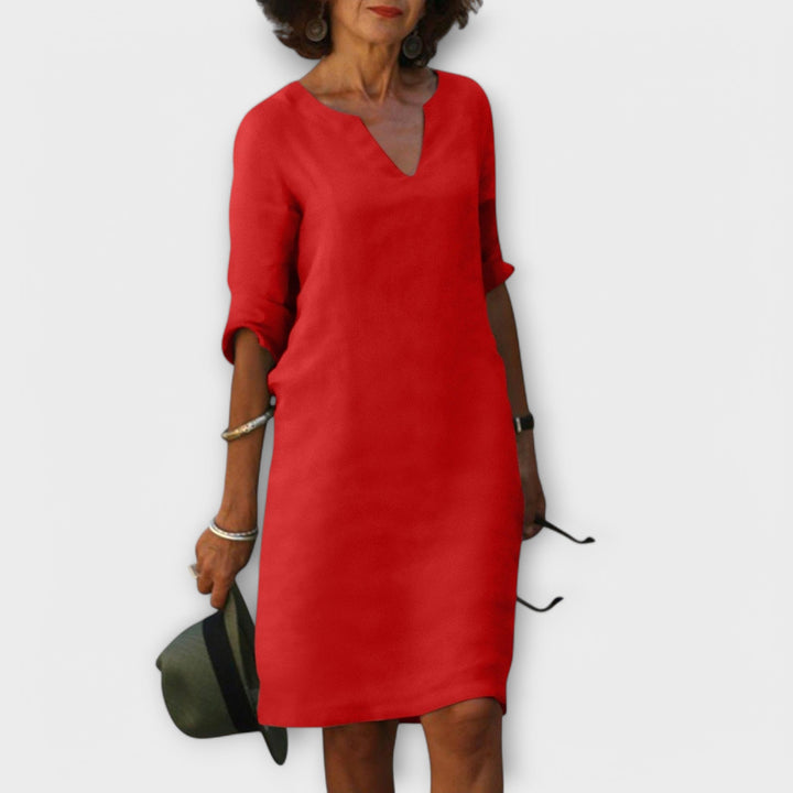 Sandra - Robe V en V élégante et confortable