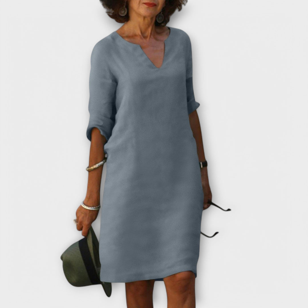 Sandra - Robe V en V élégante et confortable