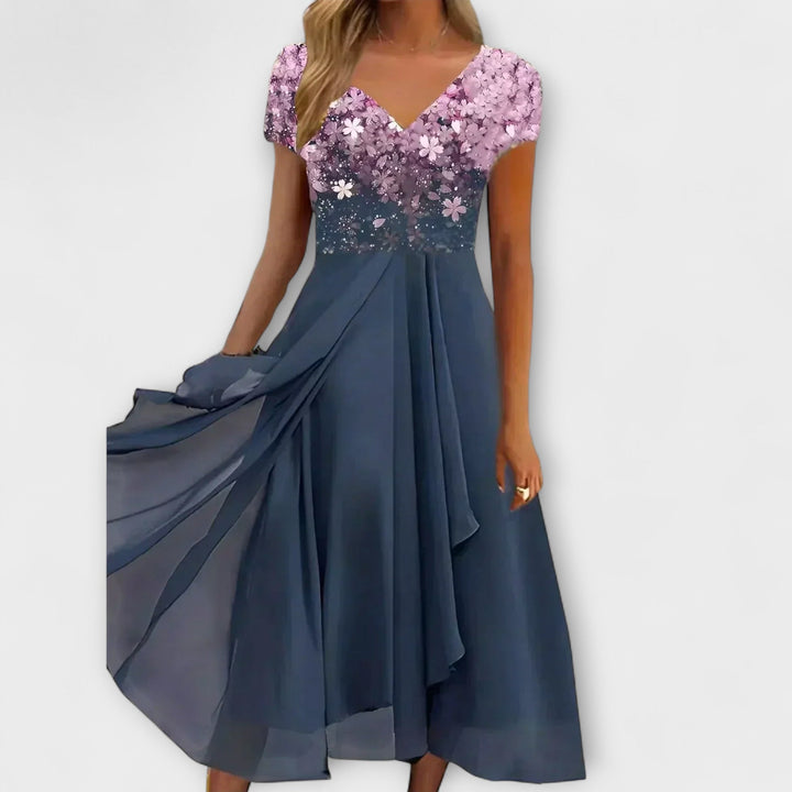 Lara - Robe de Soirée en Chiffon