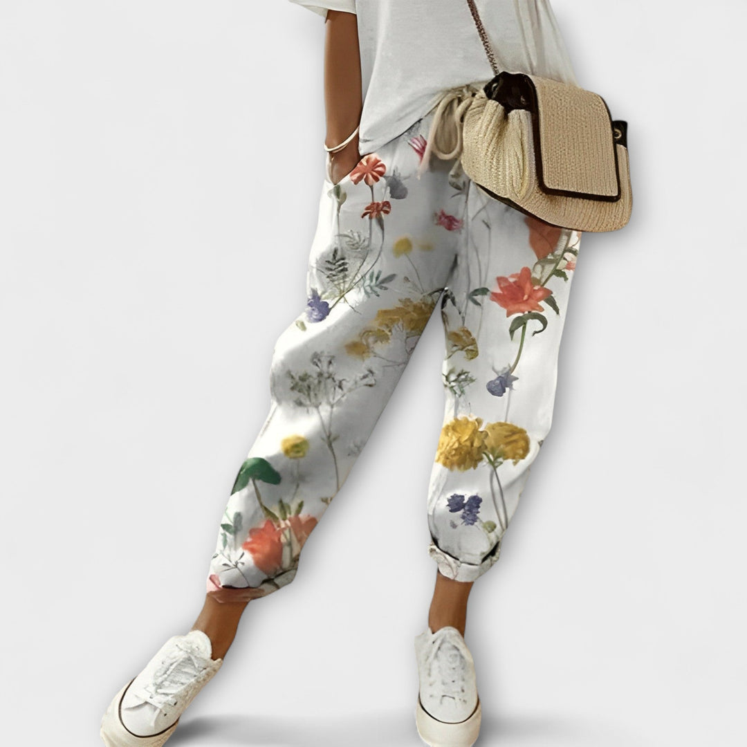 Amara – Pantalon Boho Élégant
