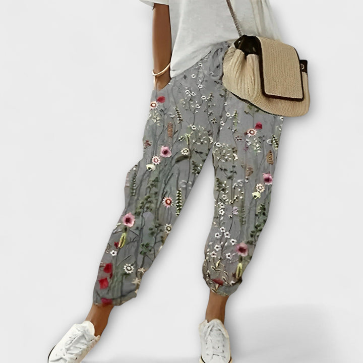 Amara – Pantalon Boho Élégant