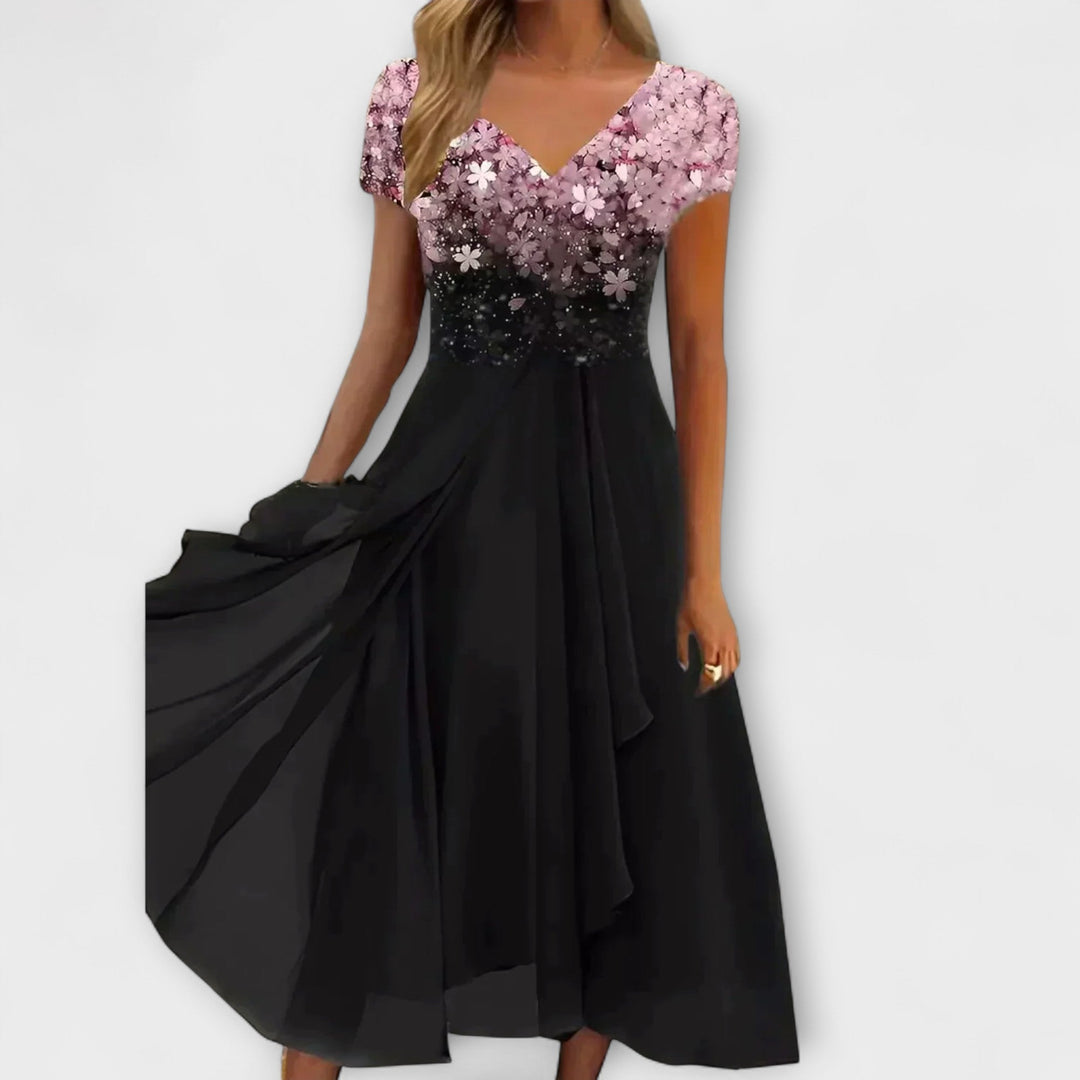 Lara - Robe de Soirée en Chiffon