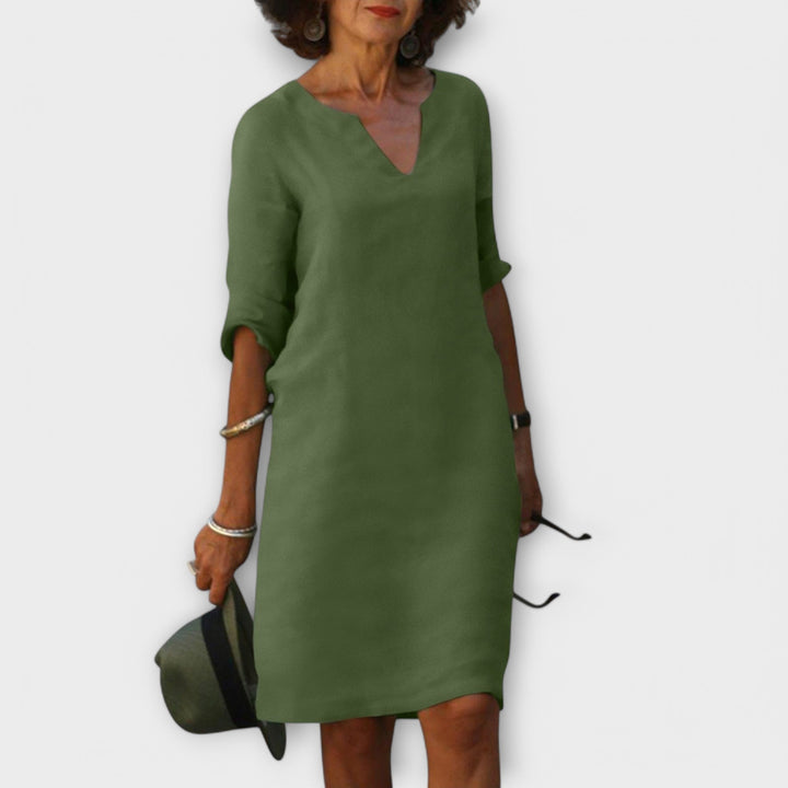 Sandra - Robe V en V élégante et confortable