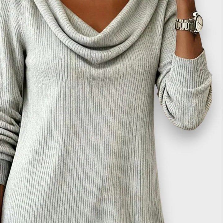 Livia | Robe Droite à Manches Longues
