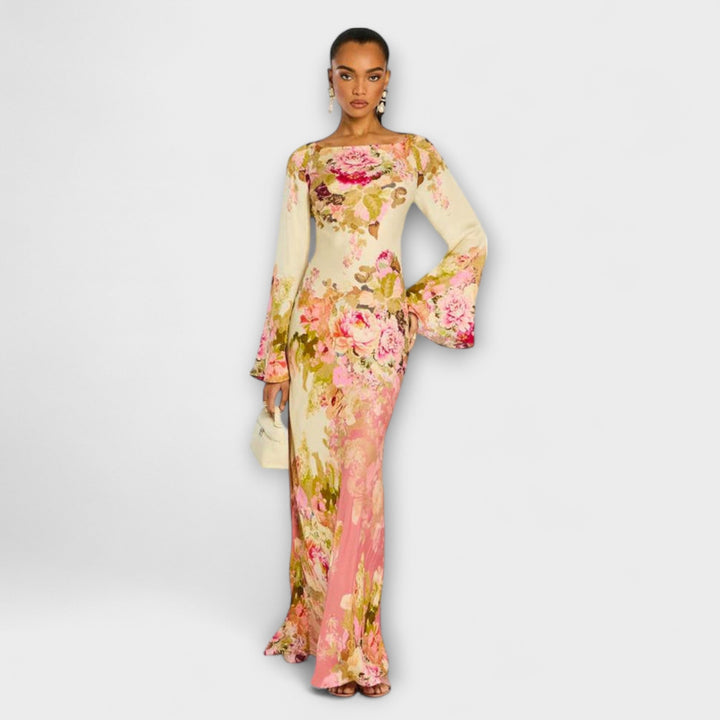 Kelly - Robe Maxi pour les Fêtes de Jardin